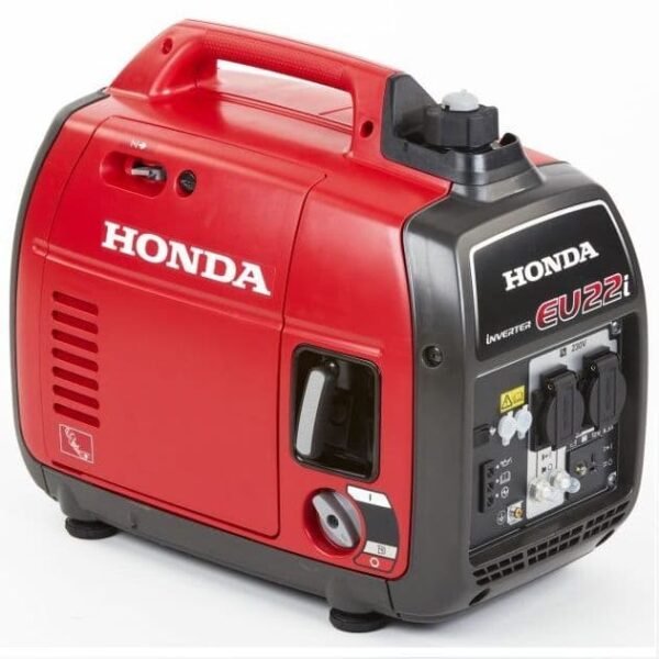 Honda EU22i 2200W Portable 'Suitcase' Silent Inverter Petrol Generator (2.2kW Max, 1.8kW Rated) Authorised UK Supplier - Oil & Warranty Included